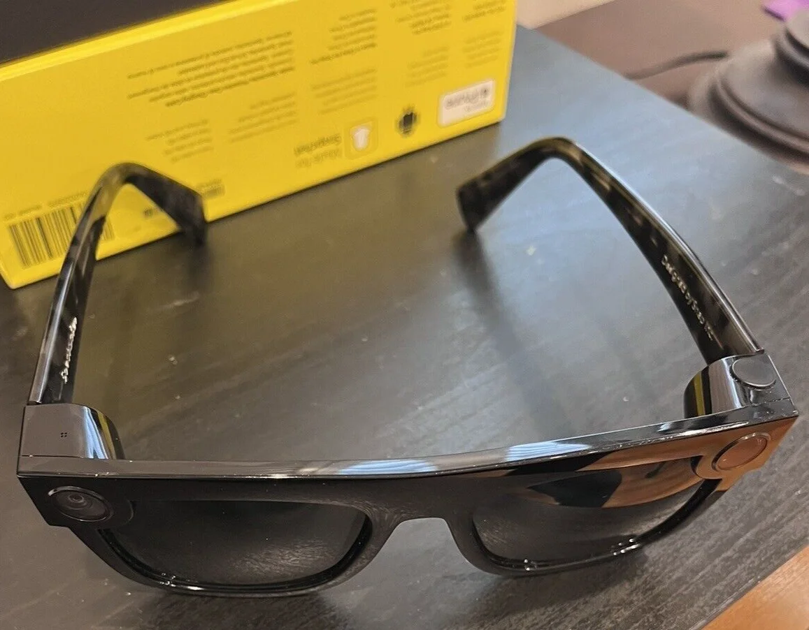 Snapchat Spectacles 2 Nico HD Camera Black Smart Sunglasses Rare 3