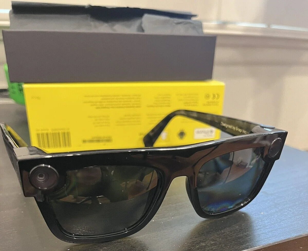 Snapchat Spectacles 2 Nico HD Camera Black Smart Sunglasses Rare 4