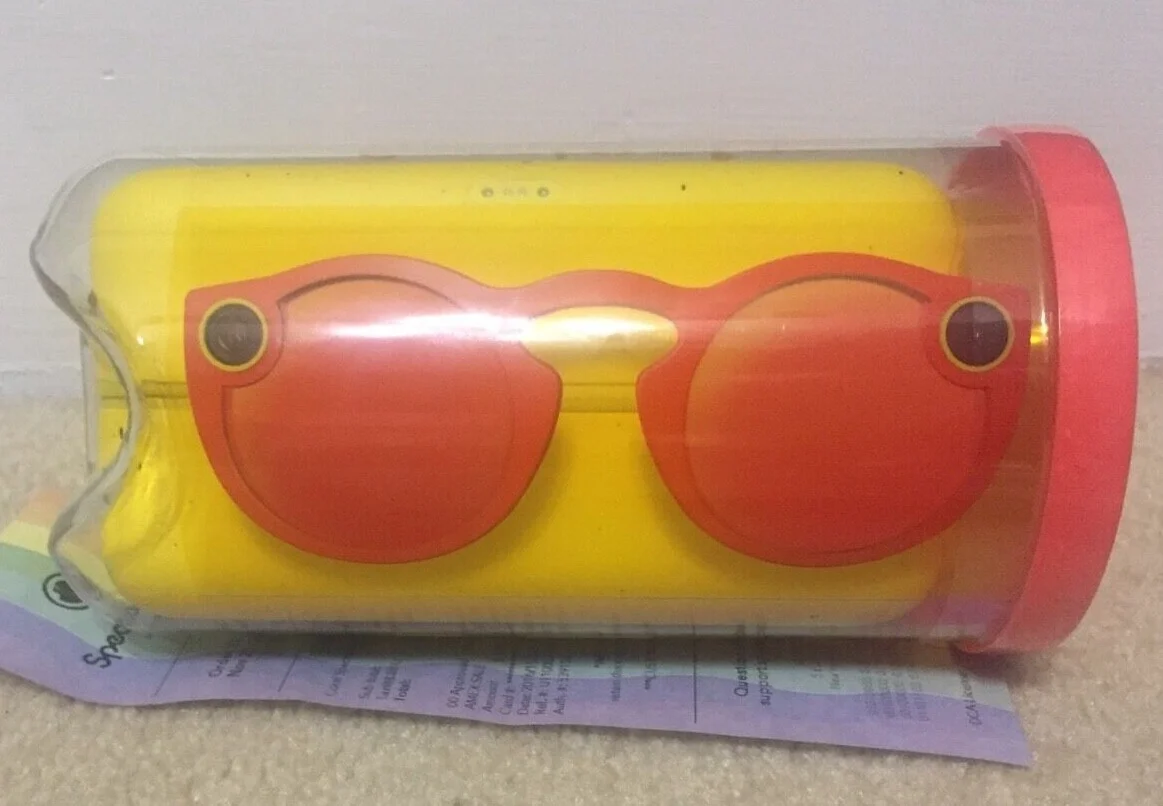 Snapchat Spectacles Sunglasses Coral Brand New Sealed