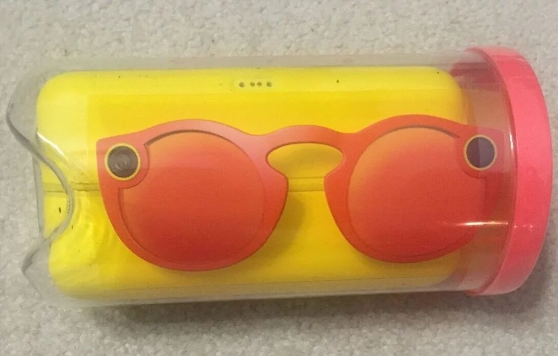 Snapchat Spectacles Sunglasses Coral Brand New Sealed 3