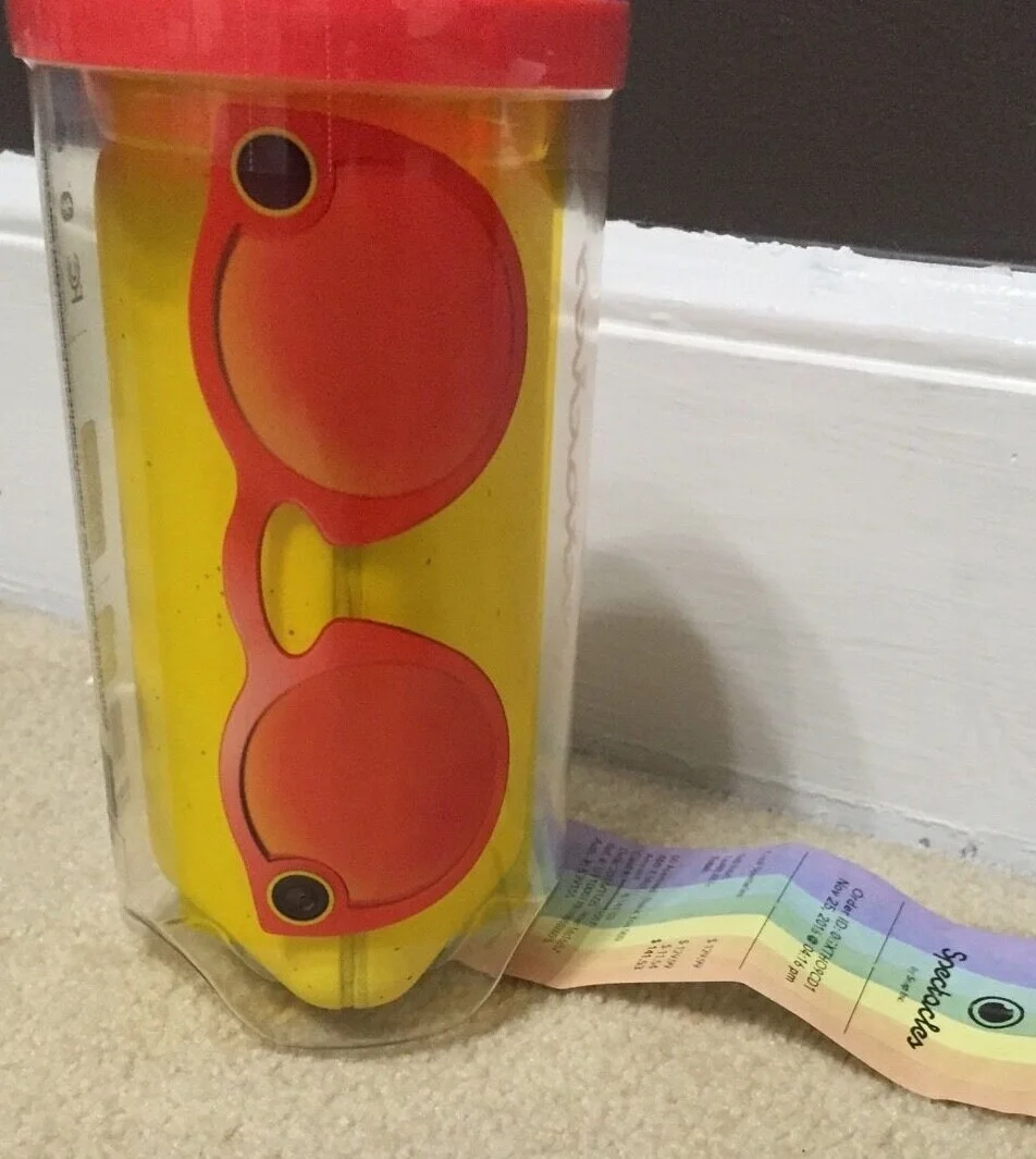 Snapchat Spectacles Sunglasses Coral Brand New Sealed 4