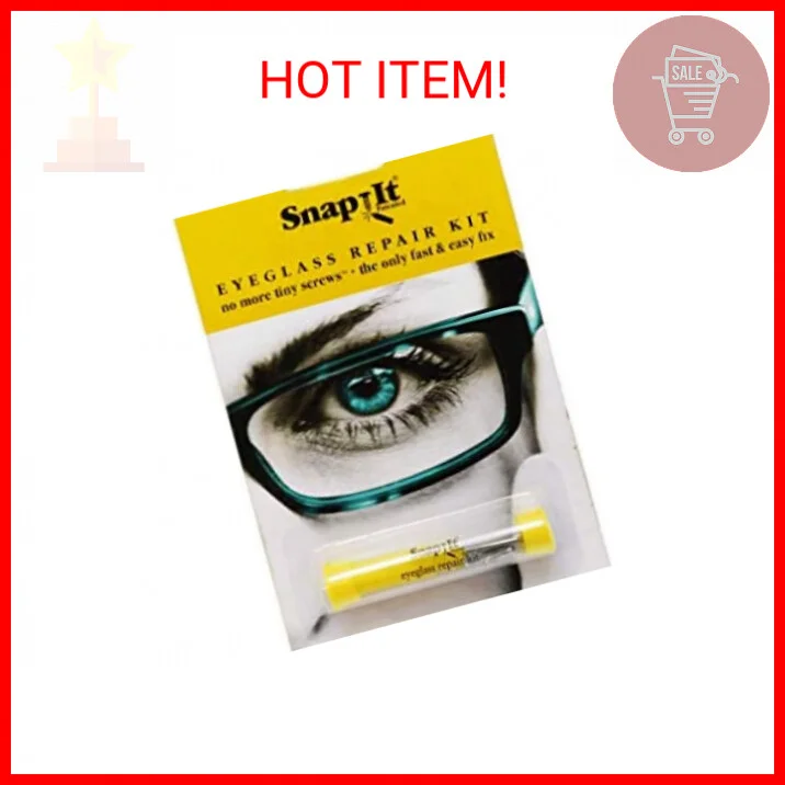 Snapit EyeGlass Repair Kit, With Long Easy Fit Screws And Micro Screwdriver. Per
