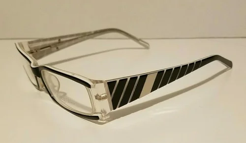 Soaring Horse SF710 Black and White Designer Eyeglass Frames 54 135 16