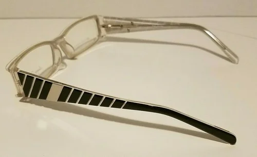 Soaring Horse SF710 Black and White Designer Eyeglass Frames 54 135 16 3