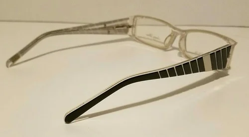 Soaring Horse SF710 Black and White Designer Eyeglass Frames 54 135 16 4