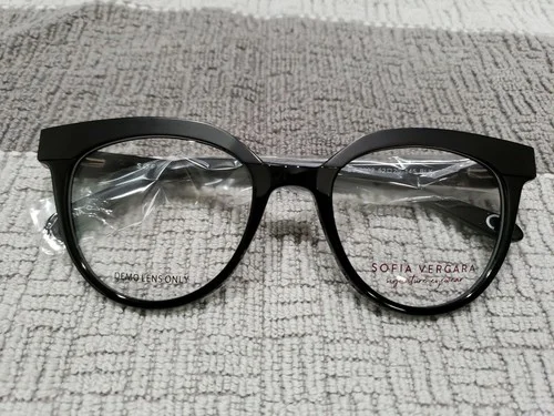 Sofia Vergara SV 2002 BLK Eyeglass Frames 52 20 145 NEW