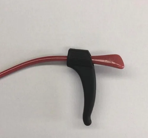 Soft Silicone CLEAR and BLACK Temple Tips - Ear Hook Retainers for Eyeglasses 4