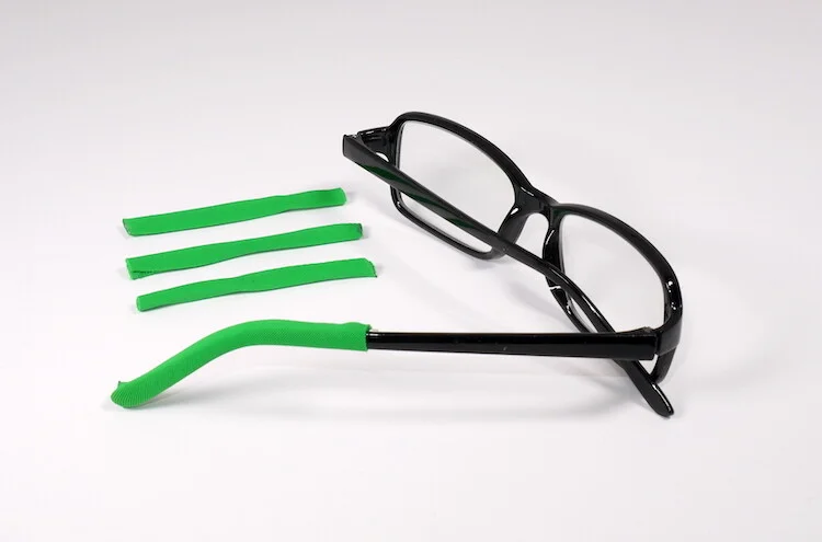 Soft Tip Temple Arm End Covers for Sunglasses Eyeglasses FOUR-PACK 3