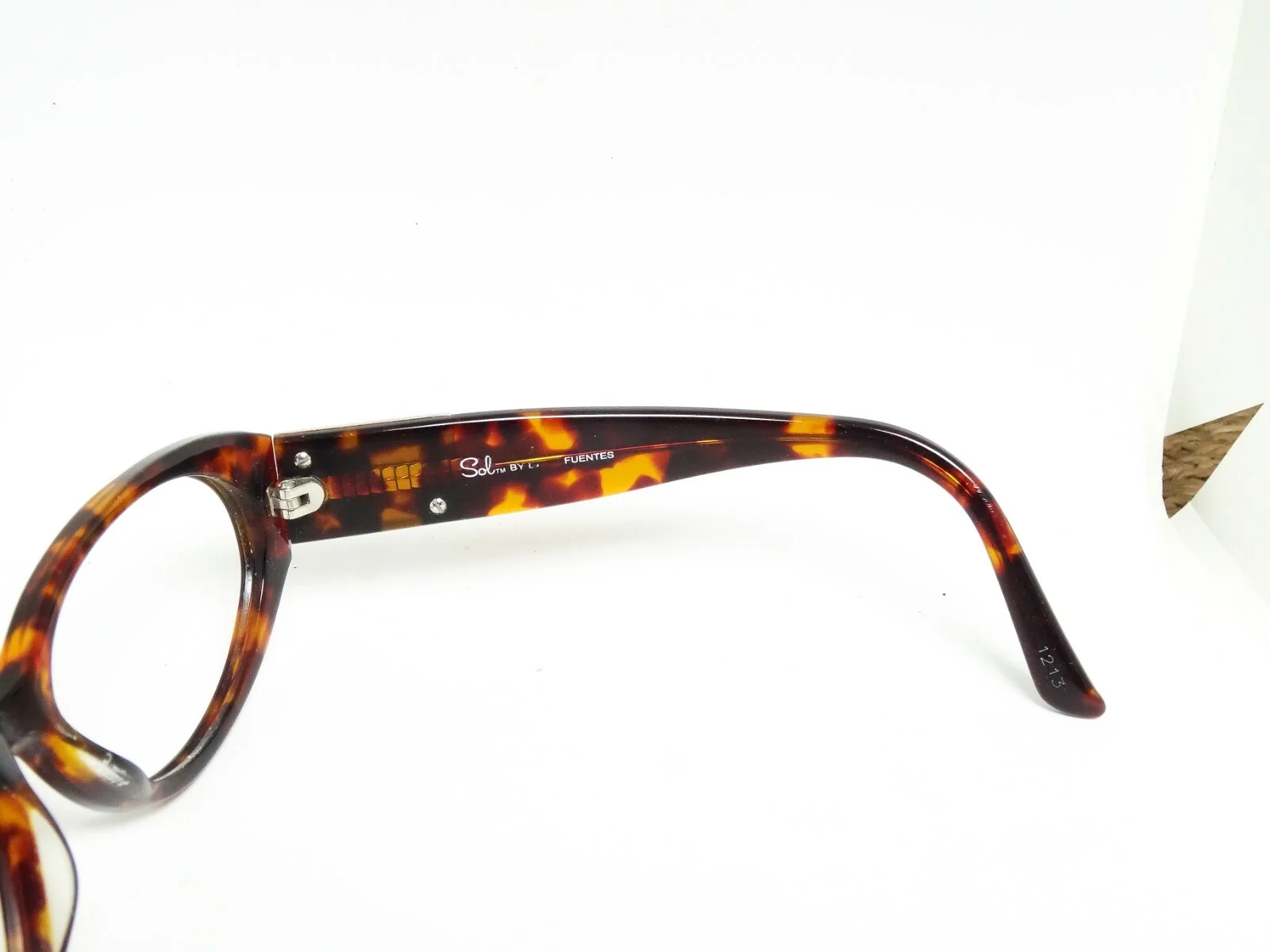 SOL by DAISY 109P FUENTES TORTOISE SUNGLASSES 54-14-140 FRAMES GLASSES Tag $39 3