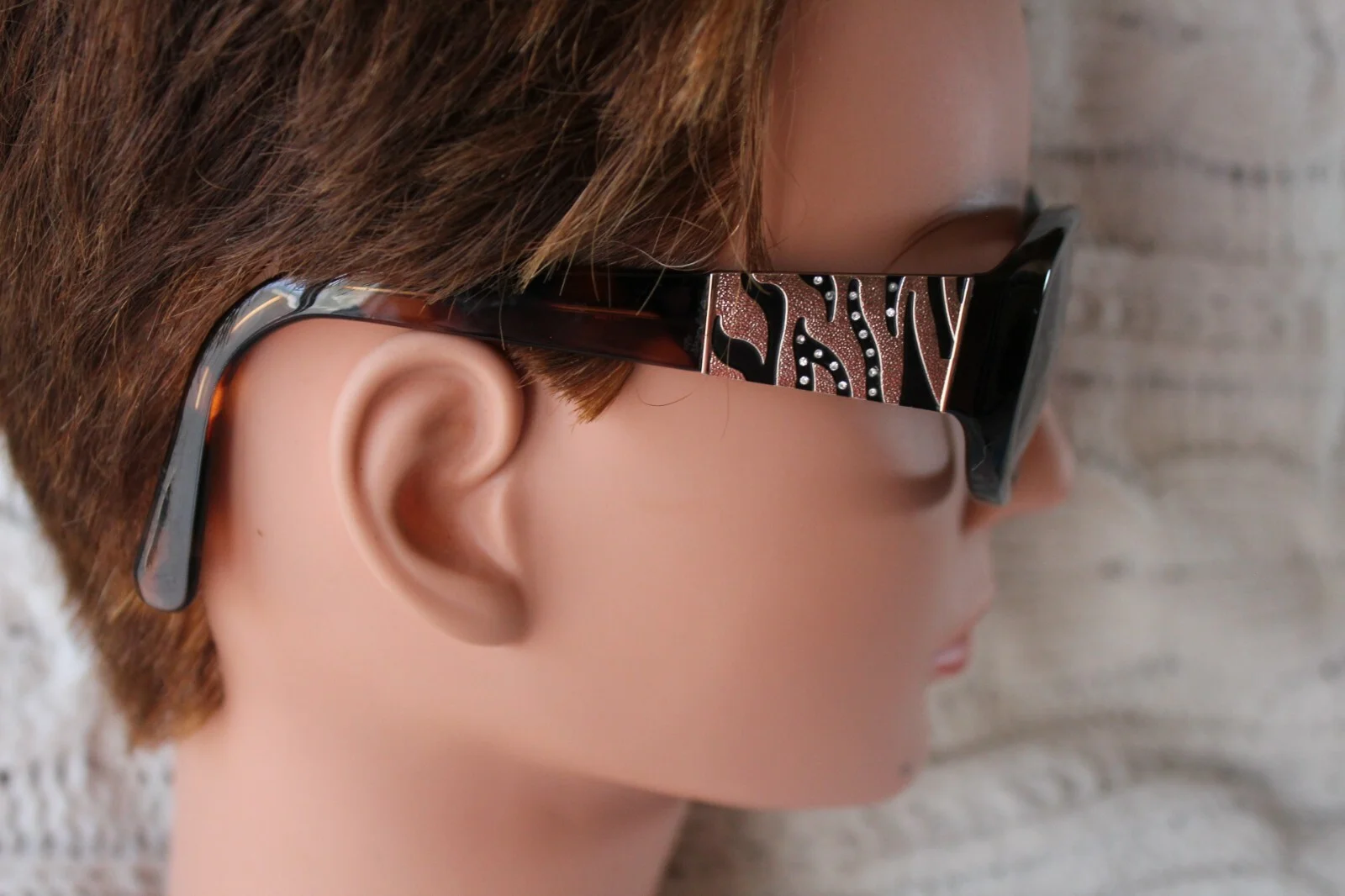 Sol By Daisy Fuentes Chuna Zyloware Sunglass RX Ready Frames 54-16-113P 303 135 4