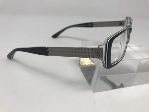 Sonia Rykiel Eyeglasses 7192 51/14/135 Black Silver Carbon Clear Demo Lens A677 2