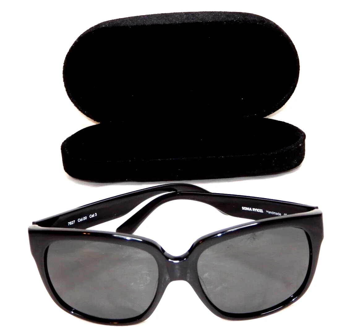 Sonia Rykiel Glasses Designer Spectacles 7627 Cat.3 Dark BLACK Shades Hand