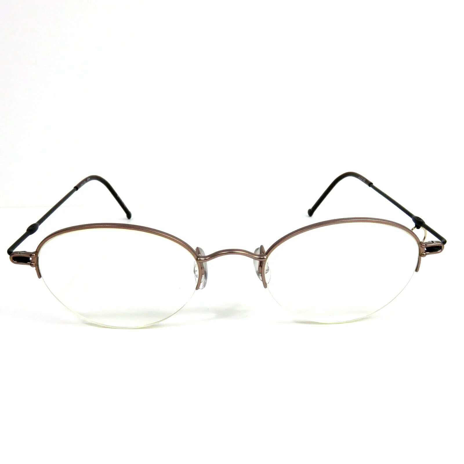 Sonia Rykiel half rim eyeglasses round 65-7609 bronze rim 48-20-145mm