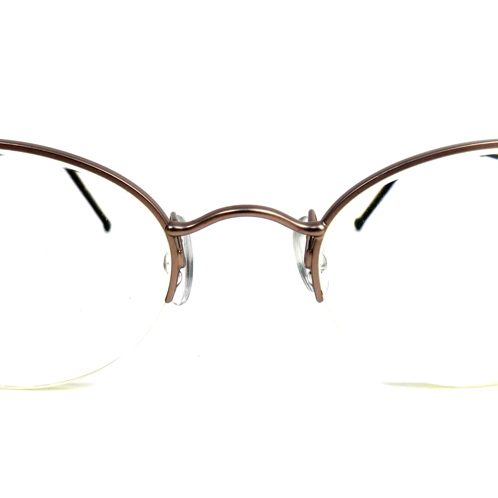 Sonia Rykiel half rim eyeglasses round 65-7609 bronze rim 48-20-145mm 2