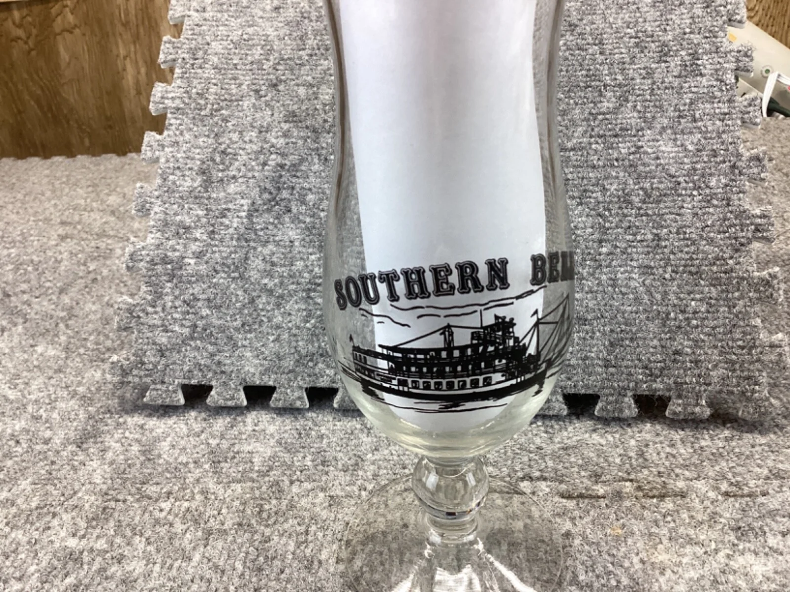 Southern Belle River Boat Chattanooga Tennessee Cocktail Stem Glass