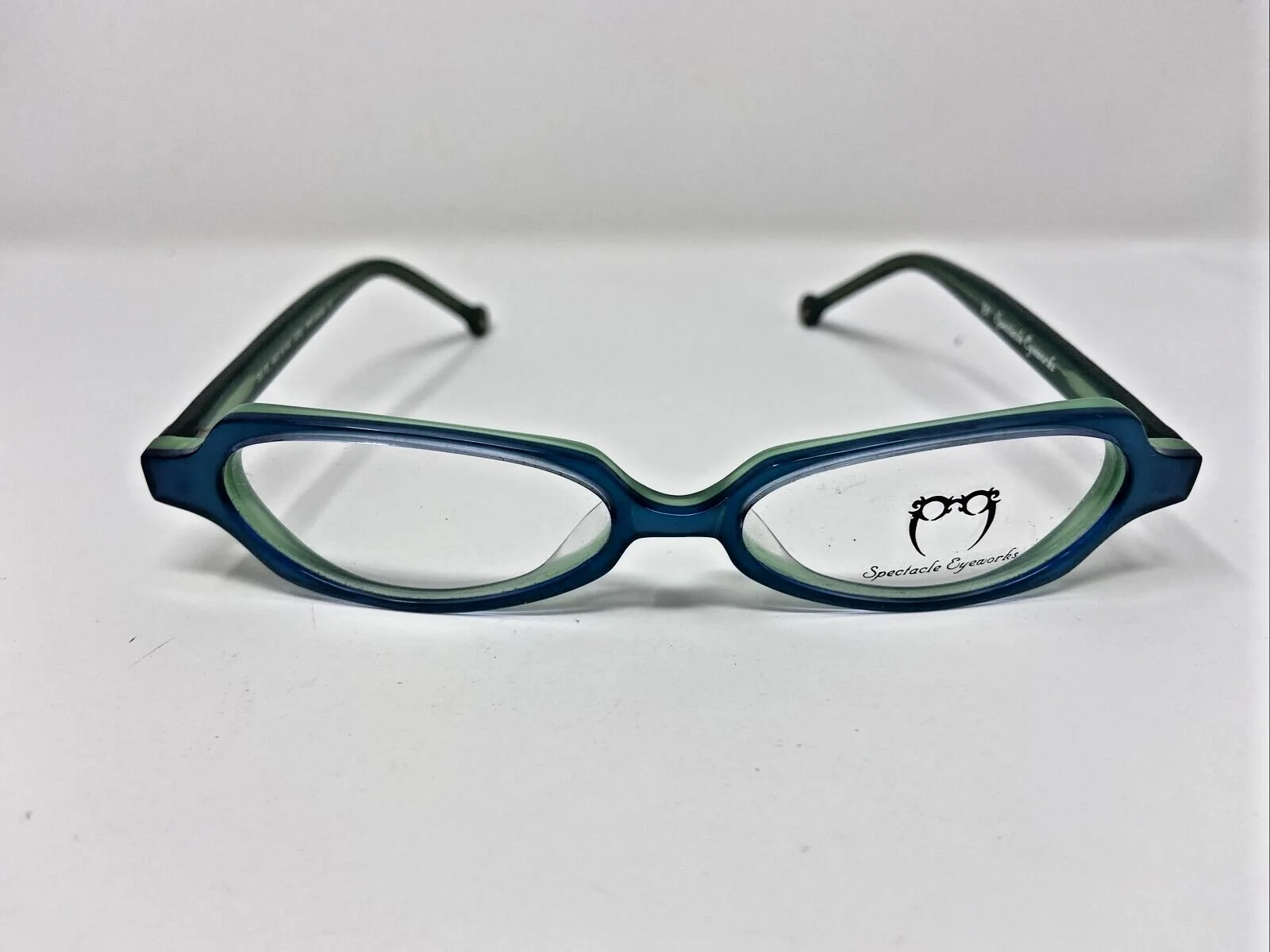 Spectacle Eyeworks Eyeglasses Frames SE-79 202 48-15-140 Blue/Green KL32