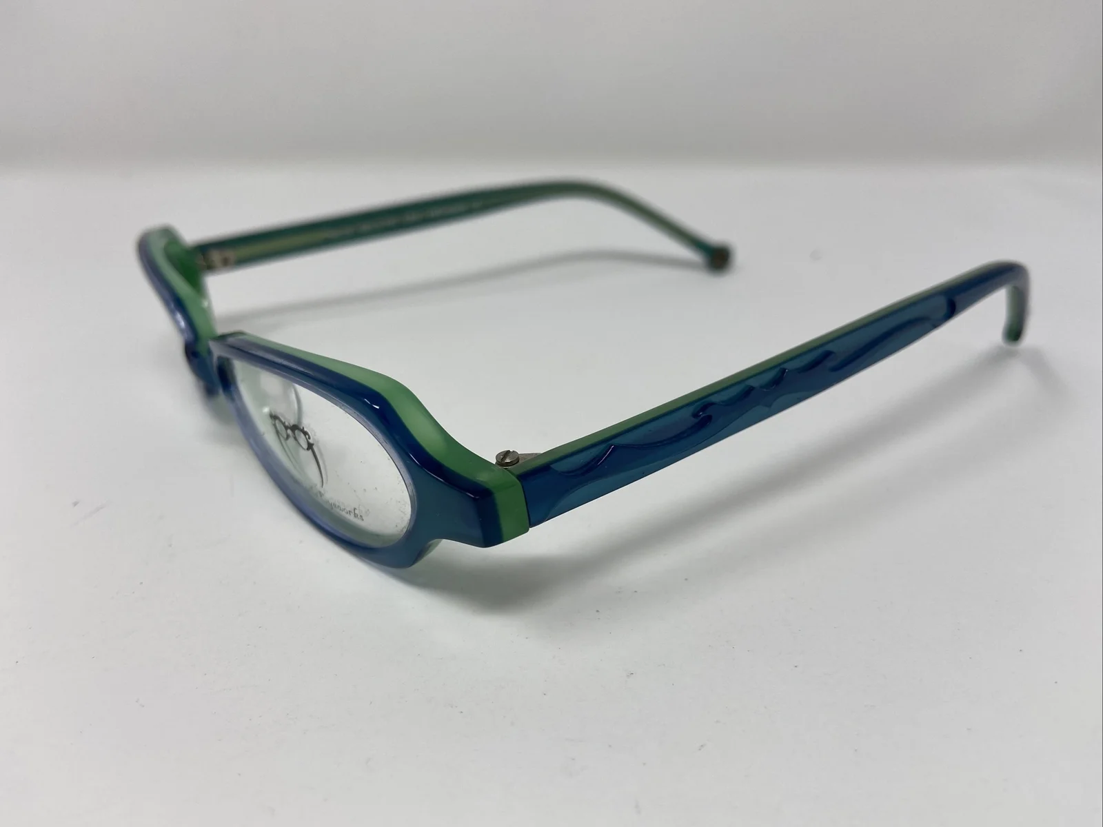 Spectacle Eyeworks Eyeglasses Frames SE-79 202 48-15-140 Blue/Green KL32 2