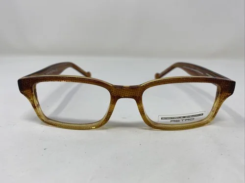 Spectacle Eyeworks Retro Eyeglasses Frame Addison C879az 50-18-145 Brown VA14