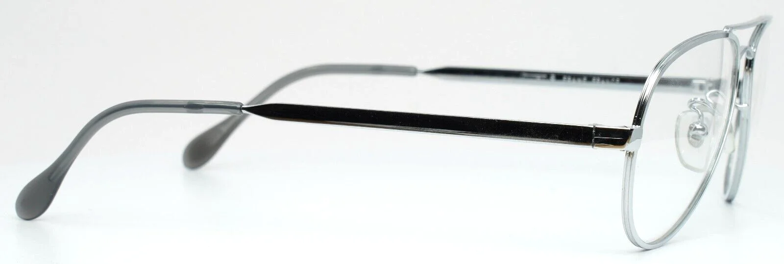 SPECTO Cottet Pilot 48 Silver Unisex Aviator Full Rim Eyeglasses 49-15-135 B:41 4