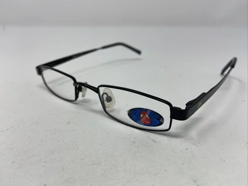Spider-Man 5406N BLK 41-19-130 Black Metal Full Rim Eyeglasses Frame QY55 2