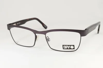 SPY OPTIC PAXTON Dark Plum /Tortoise 51-17-135 Eyeglass Frames Flex Hinges Y66 2