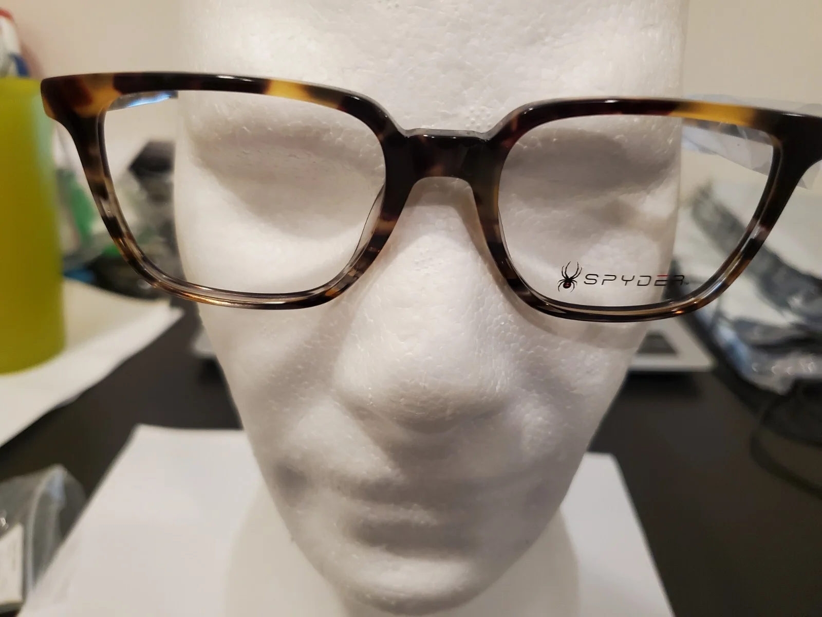 Spyder SP4006 240 Tokyo Tortoise Square Mens Full Rim Eyeglasses 51-18-140MM NEW 3