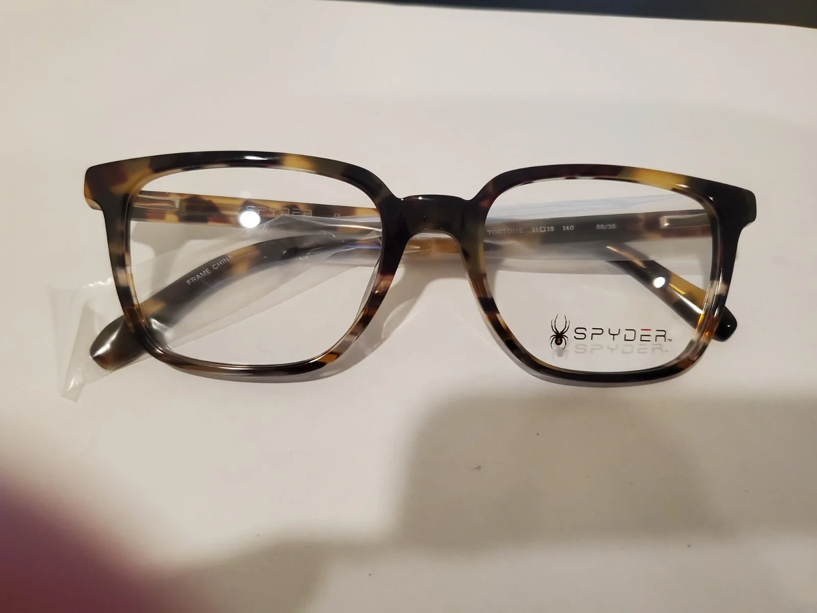 Spyder SP4006 240 Tokyo Tortoise Square Mens Full Rim Eyeglasses 51-18-140MM NEW 4