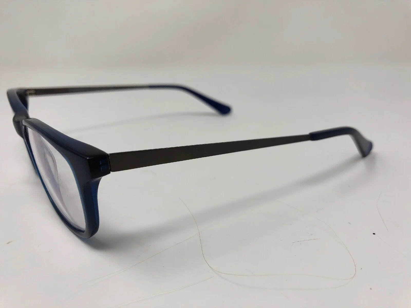 STANFORD BY SEVENTY ONE Eyeglasses Frame 52-16-140 Navy Blue Polish U755 2