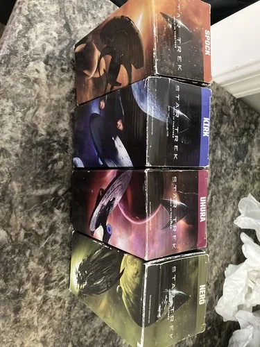 Star Trek 2009 Glasses From Burger King. Set Of 4: Kirk, Spock, Uhura, Nero. 3