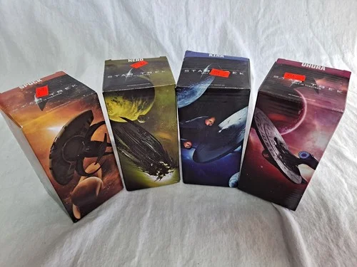 Star Trek 2009 Movie-Collectible 4 Glass Set - Complete Set- NIB