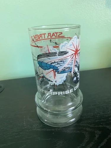 Star Trek 3 The Search For Spock 1984 Taco Bell Enterprise Destroyed Glass 3