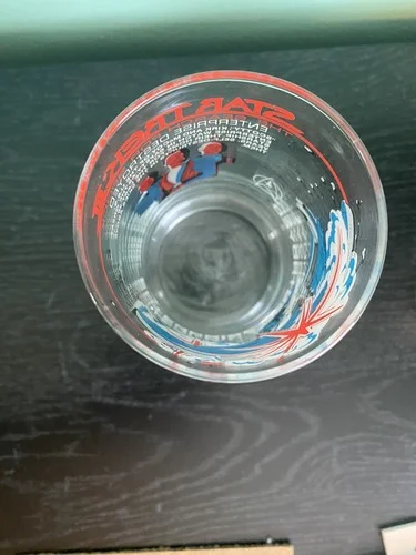 Star Trek 3 The Search For Spock 1984 Taco Bell Enterprise Destroyed Glass 4