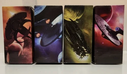 Star Trek Four (4) Collectible Glasses Burger King 2008 Kirk, Spock, Uhura, Nero 2