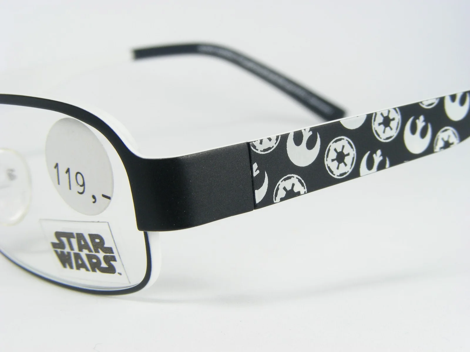 STAR WARS by IVKO SW04C R2-D2 MATT BLACK /WHITE EYEGLASSES GLASSES 44-16-125mm 4