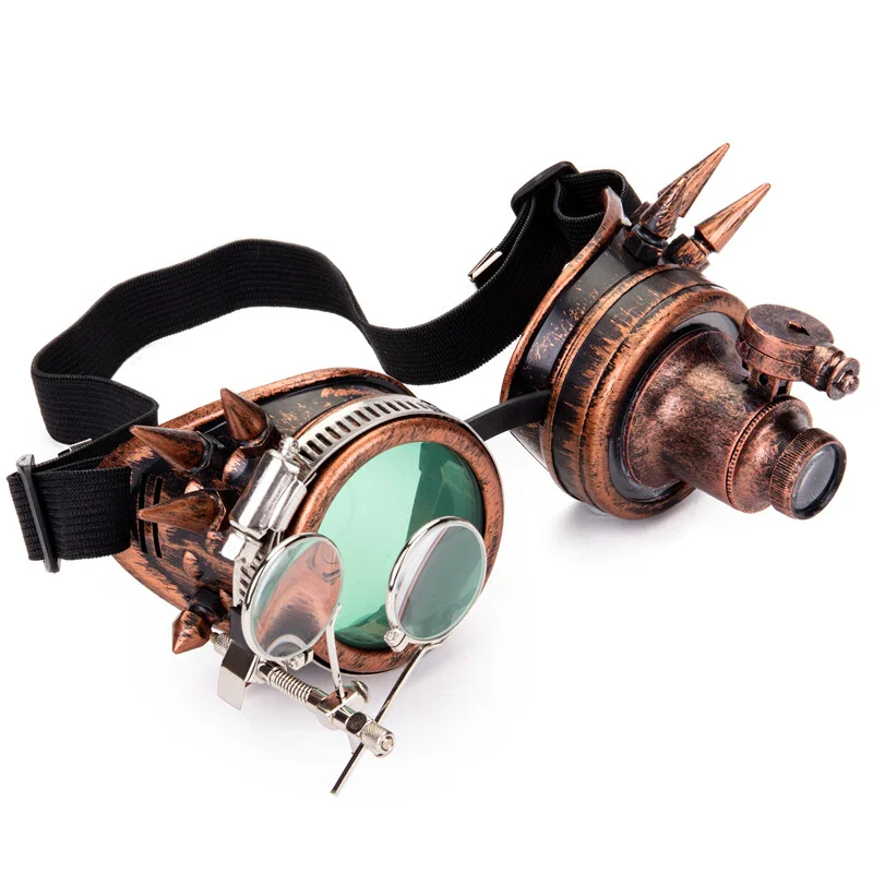 Steam Punk Goth Tinker Tom Fallout Post Apocalyptic Goggles.