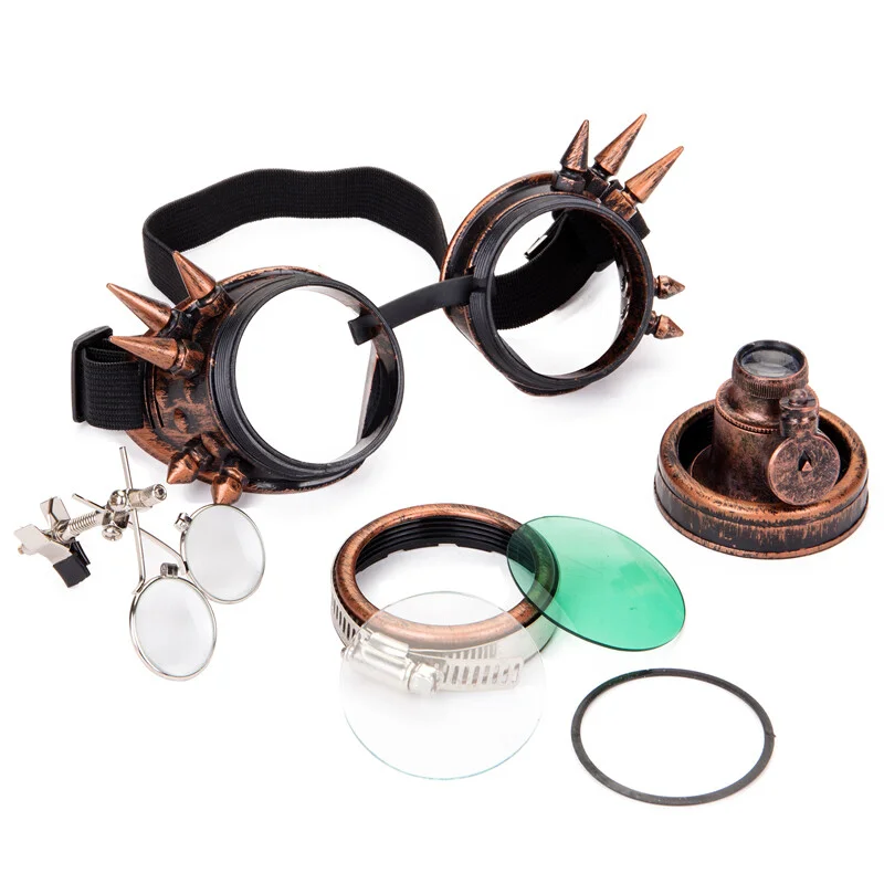 Steam Punk Goth Tinker Tom Fallout Post Apocalyptic Goggles. 4