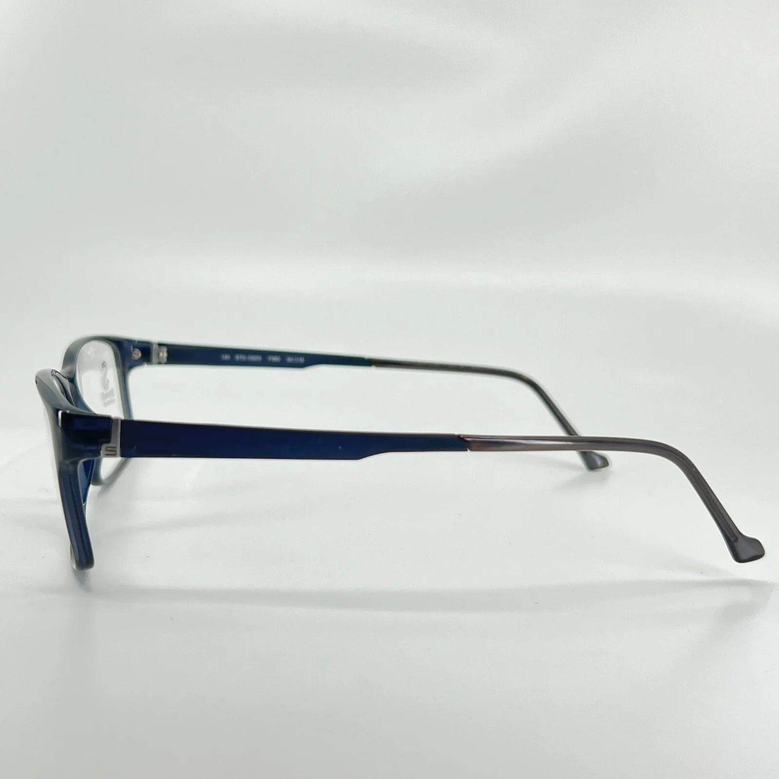 Stepper Eyeglasses STS-10055 F990 Blue Black Rectangular Frames 54[]15 140 mm 4