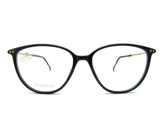 Stepper SI 30121 F910 Black Eyeglass Frame and Case 1
