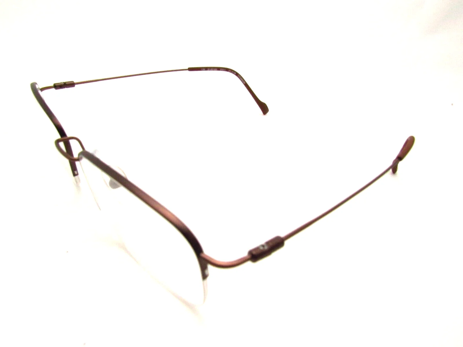 Stepper SI-60160 Brown 51 x 18 135 mm Titanium Eyeglass Frame and Case 3