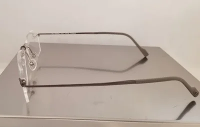 STEPPER SI84543 Titanium Rimless eyeglasses Frame Gunmetal 54mm Light weight 3