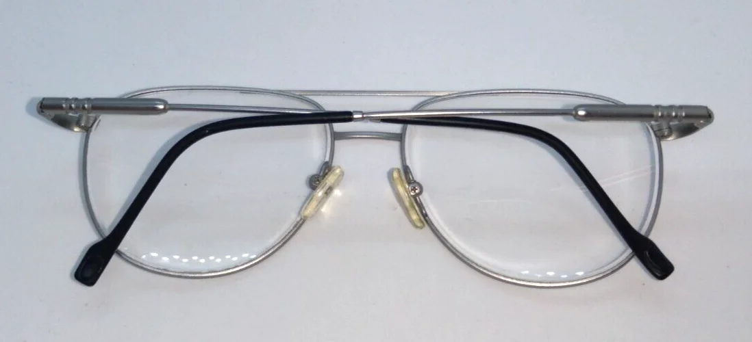 Stepper Titanium Eyeglass Frames SI-60194 Silver Aviator 54-16-140 F020 4