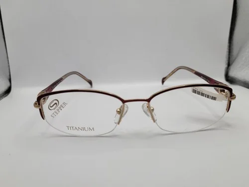 Stepper Titanium SI 50018 Eyeglasses Frames Only 16 52 130 2