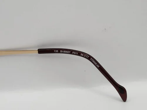Stepper Titanium SI 50027 Eyeglasses Frames Only 17 54 135 Half Rim 4