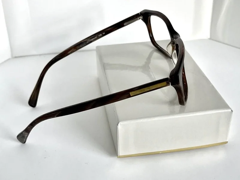 STETSON Glasses 211 Zyloware 178 Tortoise Eyeglass Frames Costume VINTAGE 3