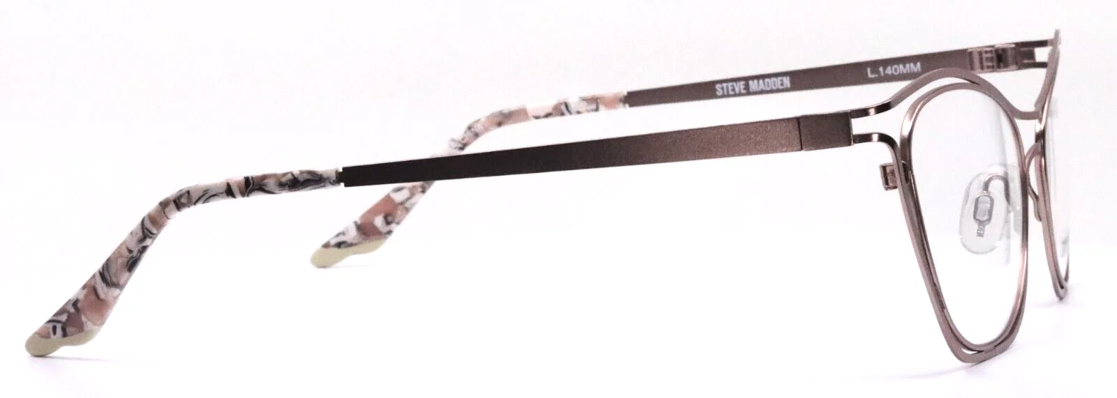 Steve Madden Candiid Rose Gold Womens Cat Eye Eyeglasses 53-18-140 B:39 4