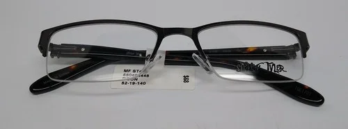 Steven Tyler St400 Eyeglass Frames Frame Color: DGun Size: 52-19-140