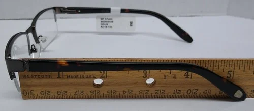 Steven Tyler St400 Eyeglass Frames Frame Color: DGun Size: 52-19-140 4