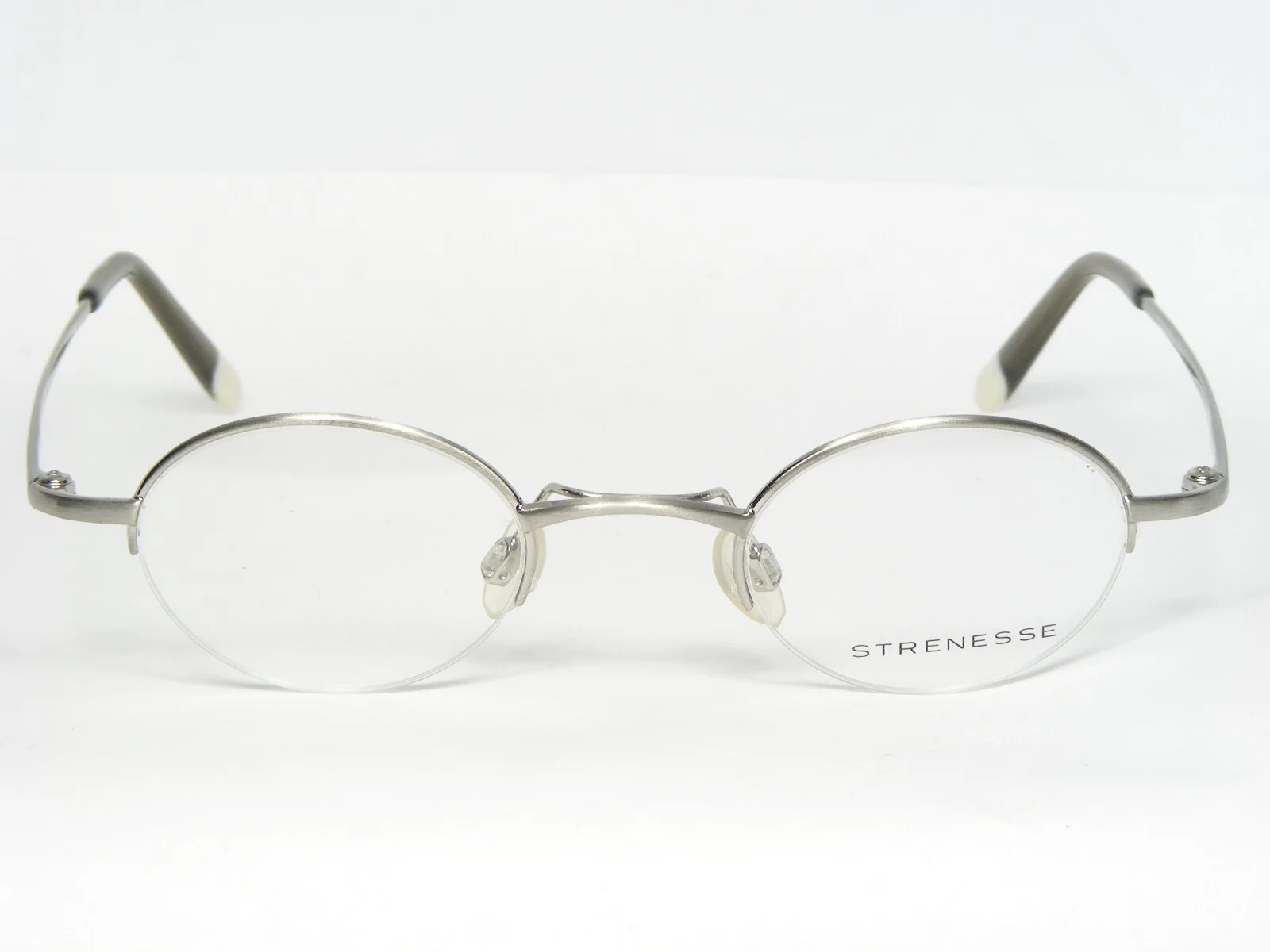 STRENESSE Mod. 4208 200 SILVER EYEGLASSES GLASSES METAL FRAME 39-22-140mm Japan 2