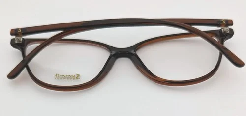 Summit RH233 Plastic brown women Eyeglasses Frames 53-16-135 Made In Turkey. 2