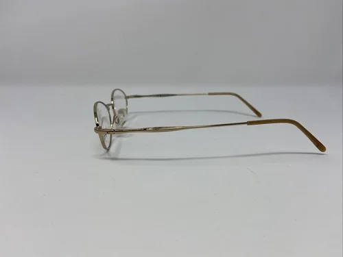 sun lites Eyeglasses Frame 1206 50-20-140 Gold Full Rim KC13 3